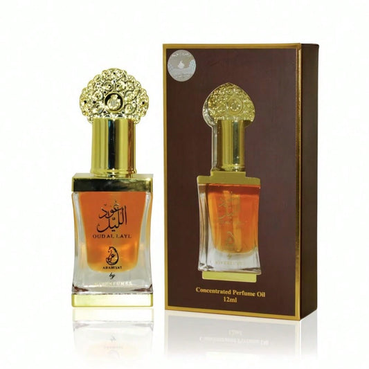 Arabiyat - Oud Al Layl 12ML Roll On de parfum mixte sans alcool