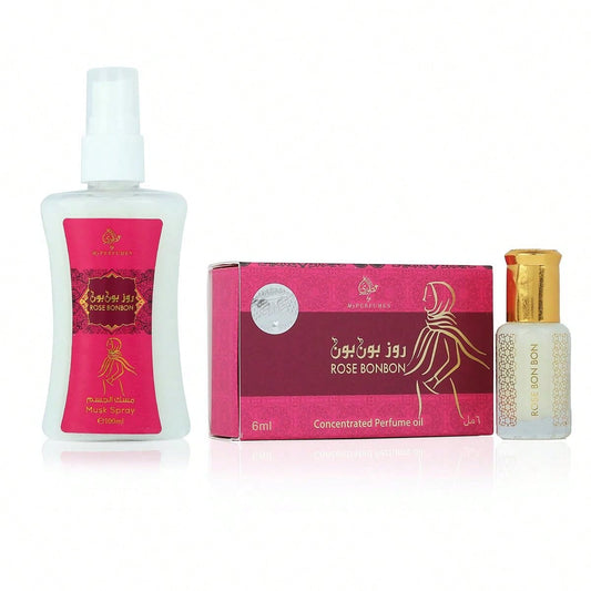 My parfums - My parfums - Rose bonbon 6ML Roll-on de parfum sans alcool